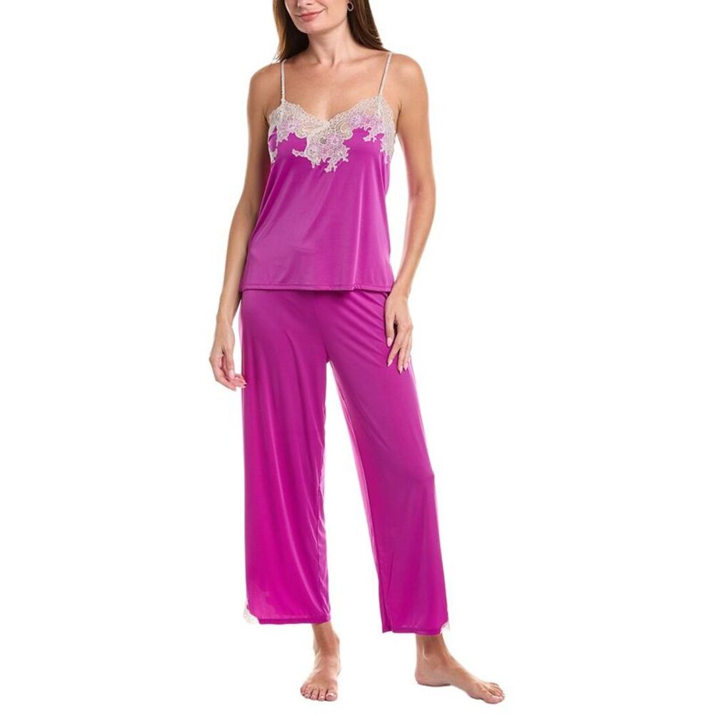 Natori Womens  2Pc Enchant Cami Pajama Set